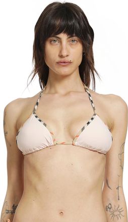 Burberry Check Trim Bikini Top