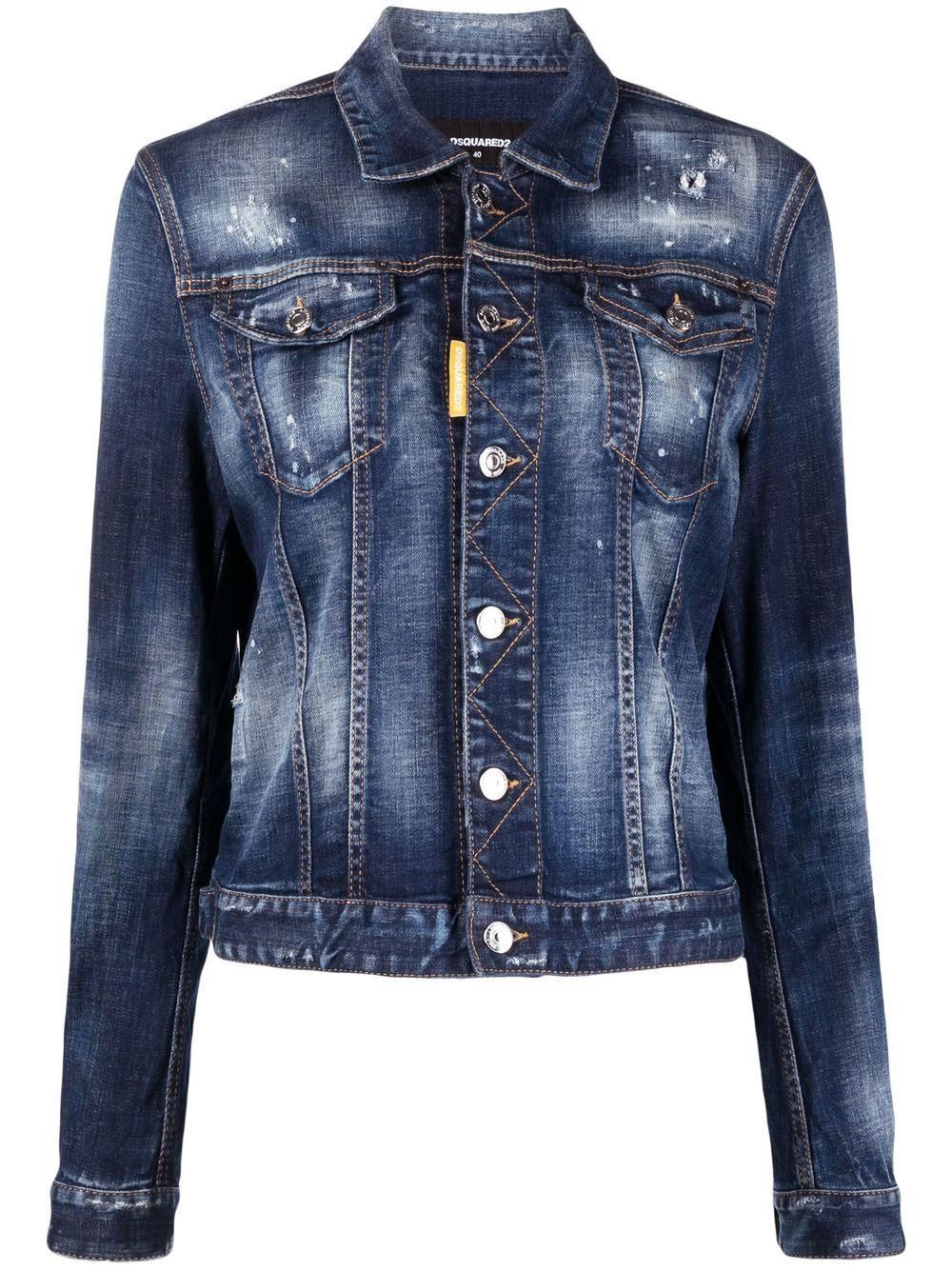 Denim Veste Dsquared Icon Dan Jean Jacket