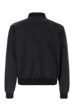 Gucci Mens Black Gg Faille Reversible Jacket Giubbini