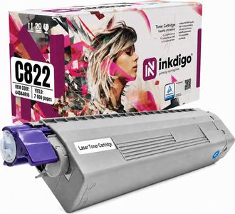 OEM Toner Inkdigo 44844616 Compatibile Con Oki C822cdtn C822dn C822n Certificato T&uuml;v