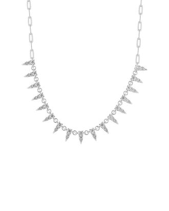 Sphera Milano Plated Cz Necklace