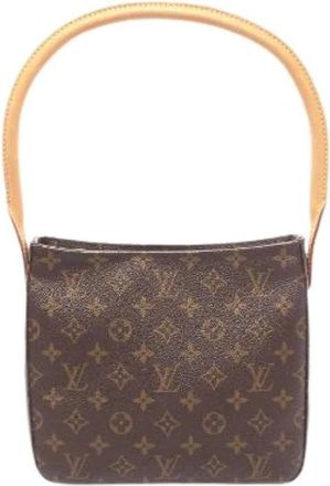 Louis Vuitton Pre-owned Borsa a spalla Looping MM Monogram - - Pre-owned - Donna - Marrone - ONE SIZE