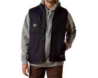 Ariat Rebar Duracanvas Vest In Black