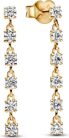 Pandora Sparkling Stones Drop Earrings