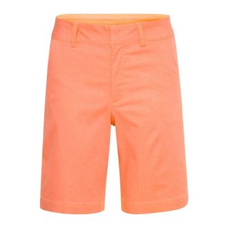 Kaffe City Shorts met hoge taille in Melon - Dames - Korte Broeken - Oranje - XS - Korte Broeken