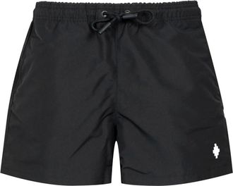 Marcelo Burlon Zwarte Boxershorts - Heren - Strandmode - Zwart - S - Badmode