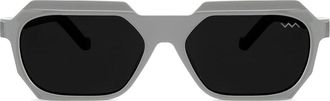 Vava WL0004 Light Grey Mens Sunglasses Size 56