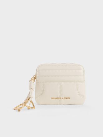 Charles & Keith Ciara Top-Zip Card Holder