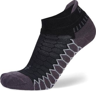 Balega Silver Crew Cut Socks Shoes Black : XL (US Mens Shoe 12-14 - Womens Shoe 13.5-15.5), Mesh/Nylon/Polyamide