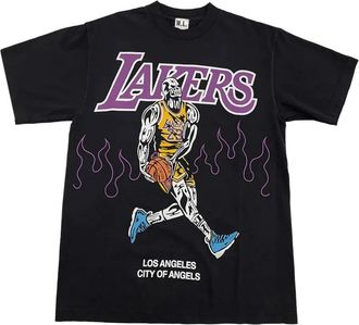 Warren Lotas x NBA LeBron James T-shirt - Nero