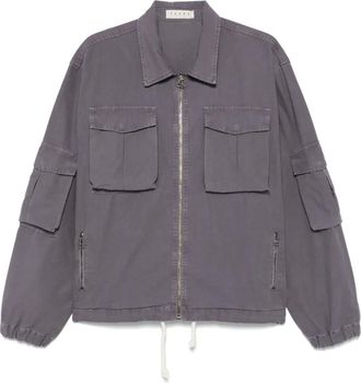 Paura Giacca-camicia Ryan - Viola