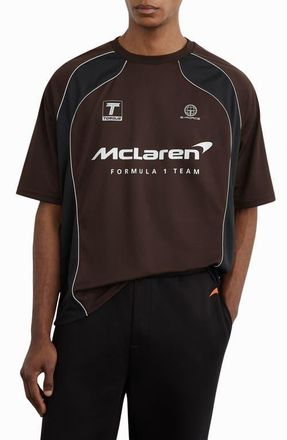 Reiss Dexor Graphic T-Shirt in Chocolate Brown at Nordstrom, Size Xx-Large
