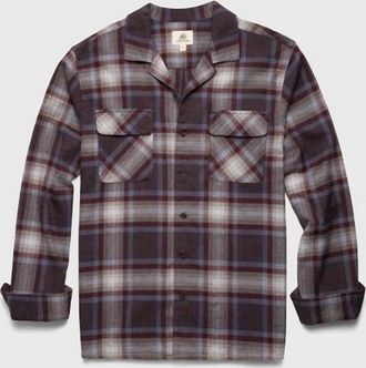 Surfside Supply Mens William Campcollar Top In Cabernet Combo