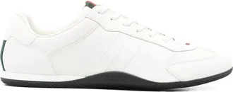Gucci Web-detail Leather Sneakers