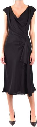Alberta Ferretti Kleedjes, Dames, Zwart, S, Elegante Avondjurk voor Vrouwen