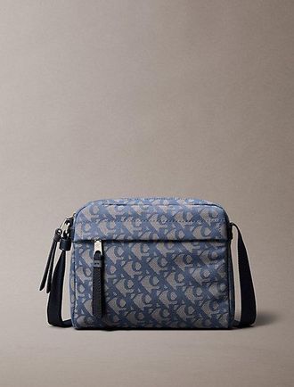 Calvin Klein Bandolera de jacquard con logo