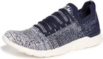 Athletic Propulsion Labs Mens Techloom Breeze Shoes In Navy/ivory/ombre