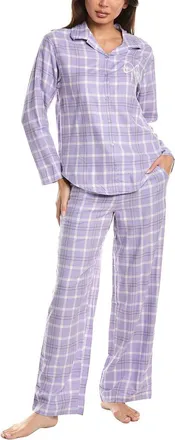 Florence By Mills 2pc Flannel Sleep Set