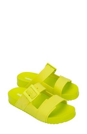 Melissa Cozy Connection Slide Sandal in Green at Nordstrom Rack, Size 10