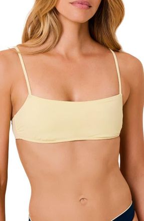Solid & Striped The Daniela Reversible Bikini Top in Dan Buttr/d Canal at Nordstrom, Size X-Large