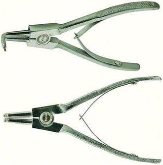 Vigor Pinze Vigor Crv P/Seeger Esterni Piegate Mm. 180 Conf.6Pz