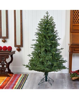 Nearly Natural 5Ft. New Hampshire Spruce Artificial Christmas Tree
