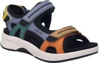 Josef Seibel Estelle 02 Platform Wedge Sandal in Multi at Nordstrom, Size 11-11.5Us