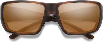 Smith Guides Choice 58mm ChromaPop Polarized Wraparound Sunglasses in Tortoise /Copper at Nordstrom