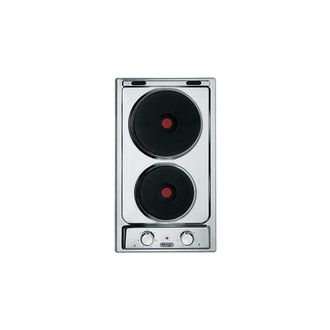 DeLonghi I 23-2 Er Hobs Acero Inoxidable Integrado 30 Cm Hornillo El&eacute;ctrico / Placa El&eacute;ctrica 2 Zona(s)