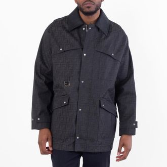 Fendi Mens FF Jacquard Jacket, Brand Size 50 ( US Size 40 )