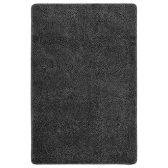 vidaXL Alfombra Peluda Antideslizante Gris Oscuro 200x290 Cm Vidaxl