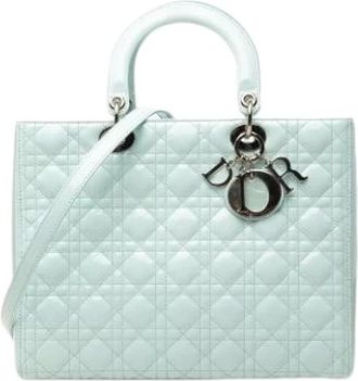 Dior Pre-owned Lady Dior - - Pre-owned - Donna - Blu - ONE SIZE