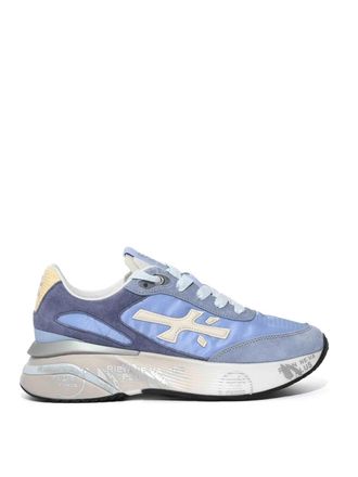 Premiata Moerund 8082 Sneakers In Suede And Mesh