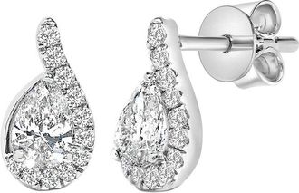 House of Brilliance Haus Of Brilliance 14K 0.65 Ct. Tw. Lab-Grown Diamond Stud Earrings