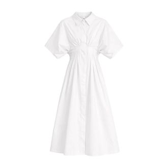 Liviana Conti Shirt Dresses, female, White, Size: XL Shirt Dress