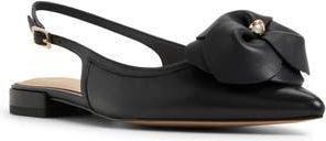 Ted Baker Lili Rose Pointed Toe Slingback Flat in Black at Nordstrom Rack, Size 7