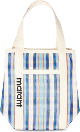 Isabel Marant Structured Tote Bag with Bold Graphic Elements