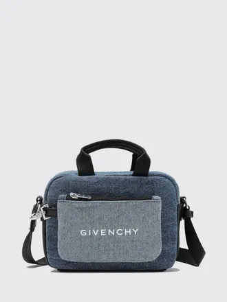 Givenchy Borsa in denim di cotone con logo