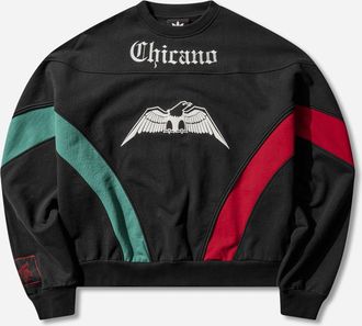 adidas Men s Willy Chavarria Chicano Sweatshirt Black