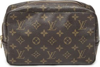 Louis Vuitton Pre-owned Womens Toiletry Pouch PM - Brown - One Size