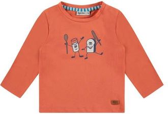 Babyface Milk & Toast Long Sleeve T-Shirt in Cayenne at Nordstrom, Size 12M