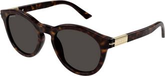 Gucci Brown Round Mens Sunglasses GG1501S 002 52