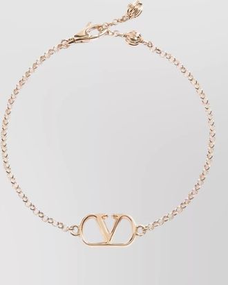 Valentino Garavani vlogo signature bracelet cable chain extender