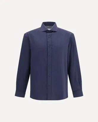 Brunello Cucinelli Cotton Shirt Male XL