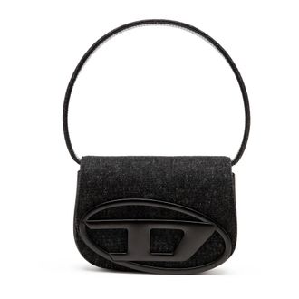 Diesel Shoulder Bags, female, Black, Size: ONE SIZE 1DR Shoulder Bag
