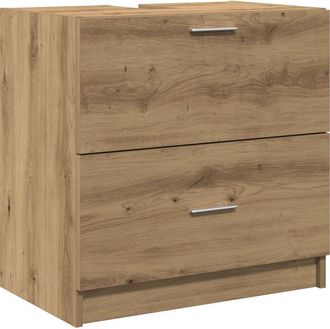 vidaXL Sink Cabinet Artisan Oak 59 x 37 x 59 cm Engineered wood vidaXL