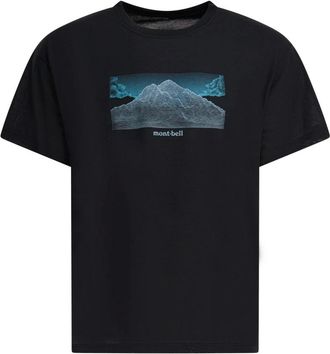 Montbell Hombre, Camisetas, Negro, Talla: M
