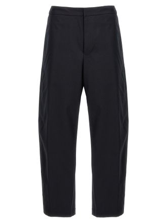 Belted Trousers - Dark Navy – Feature