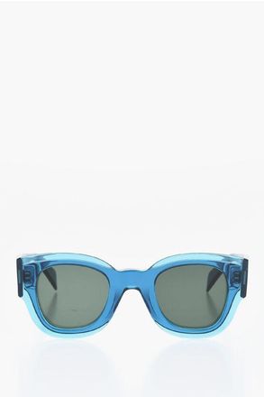 Celine Solid Color Sunglasses with Semi-Sheer Frame size Unica