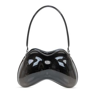 Diesel Shoulder Bags, female, Black, Size: ONE SIZE Double-D Shoulder